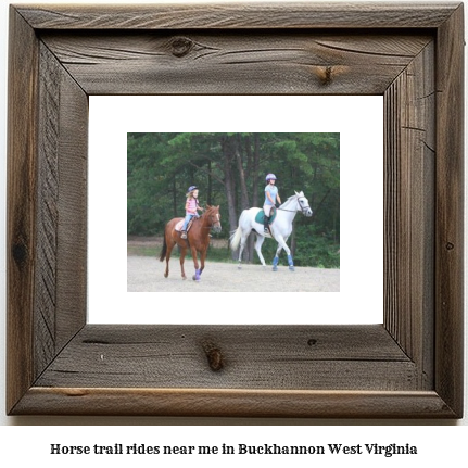 horse trail rides near me in Buckhannon, West Virginia